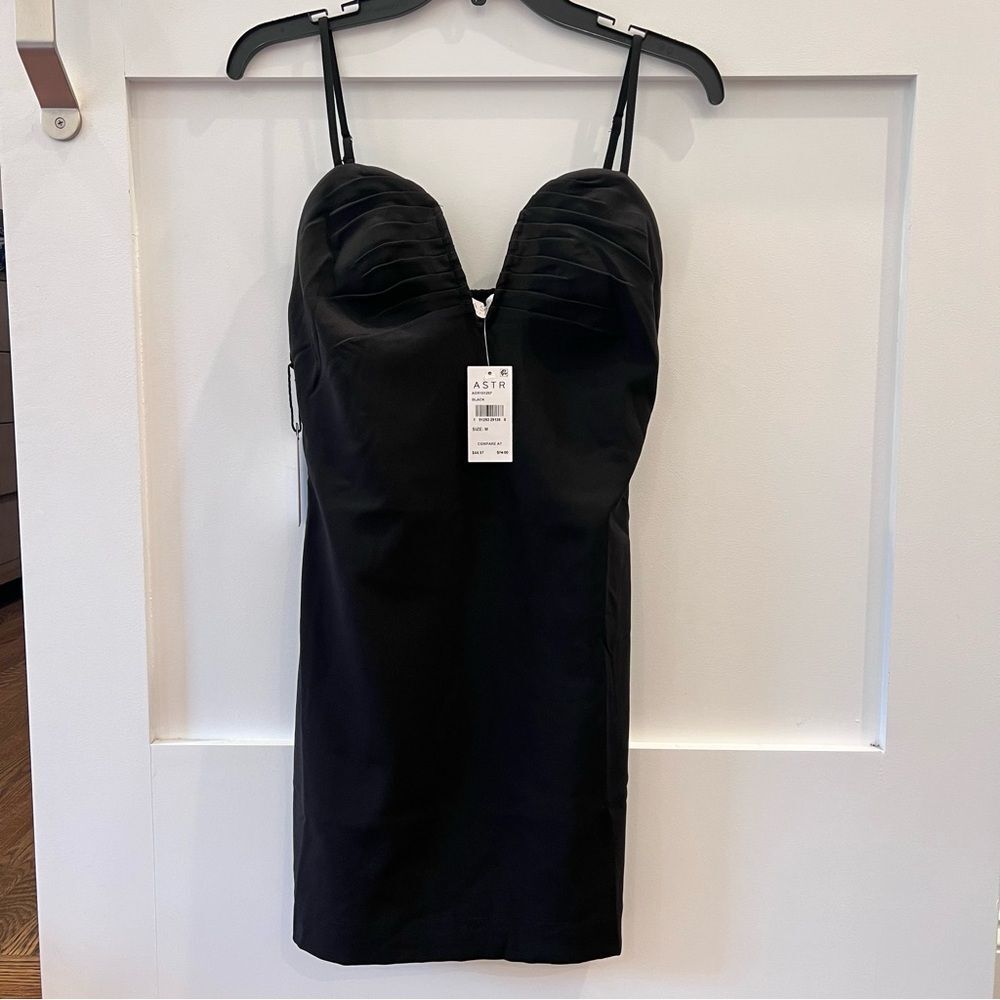 NWT ASTR Black Mini Dress Medium
